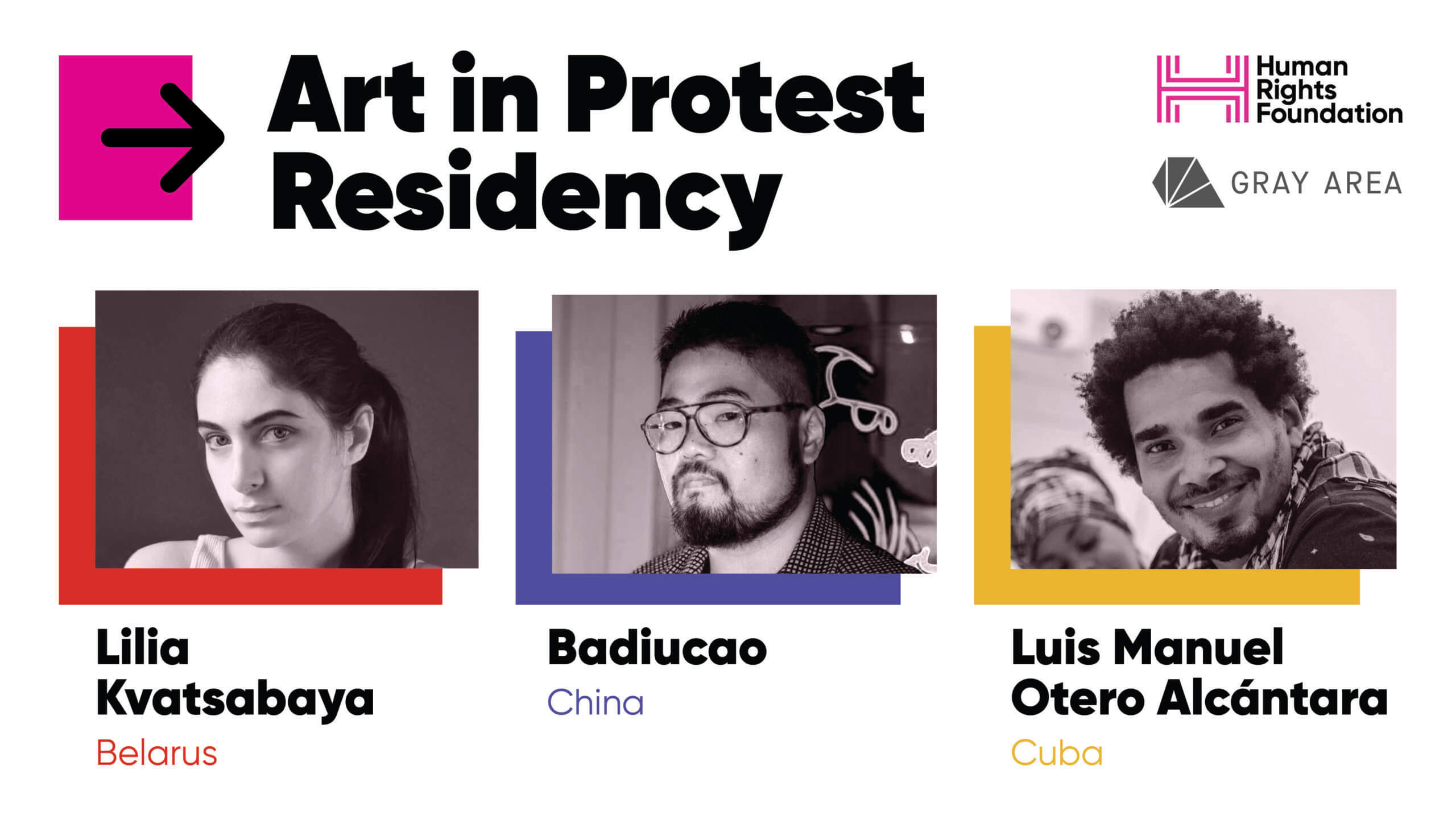 HRF Announces the Art in Protest Residency Program