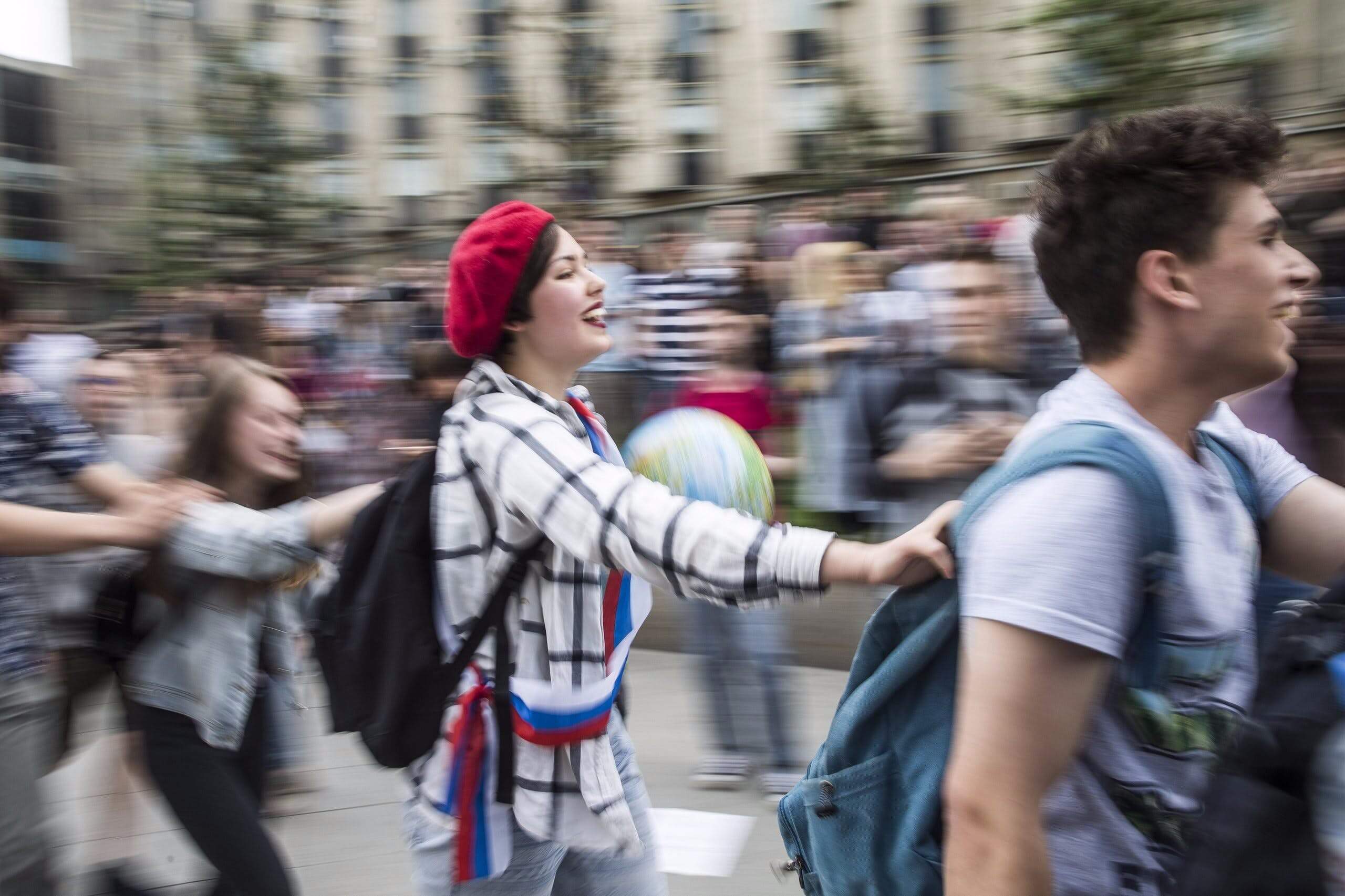 Russia tried to stop us from protesting