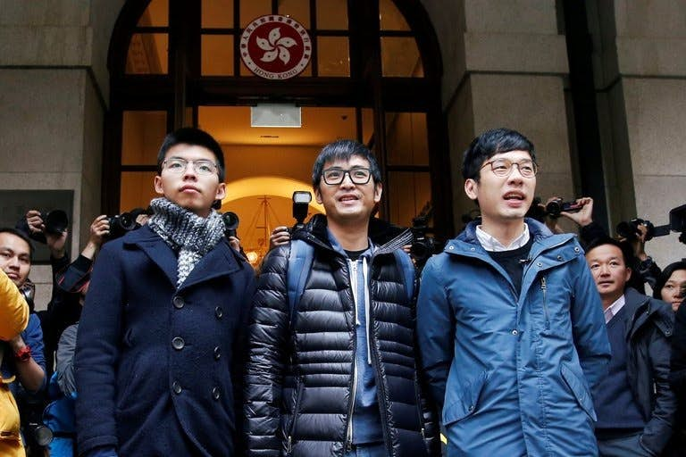 Hong Kong Court Throws Out Protest Leaders’ Prison Sentences