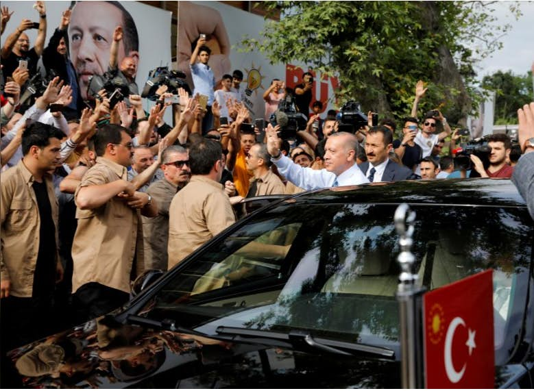 Turkey's Erdogan wins sweeping new powers after election victory